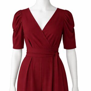 NWOT Cupshe Deep Red Jumpsuit